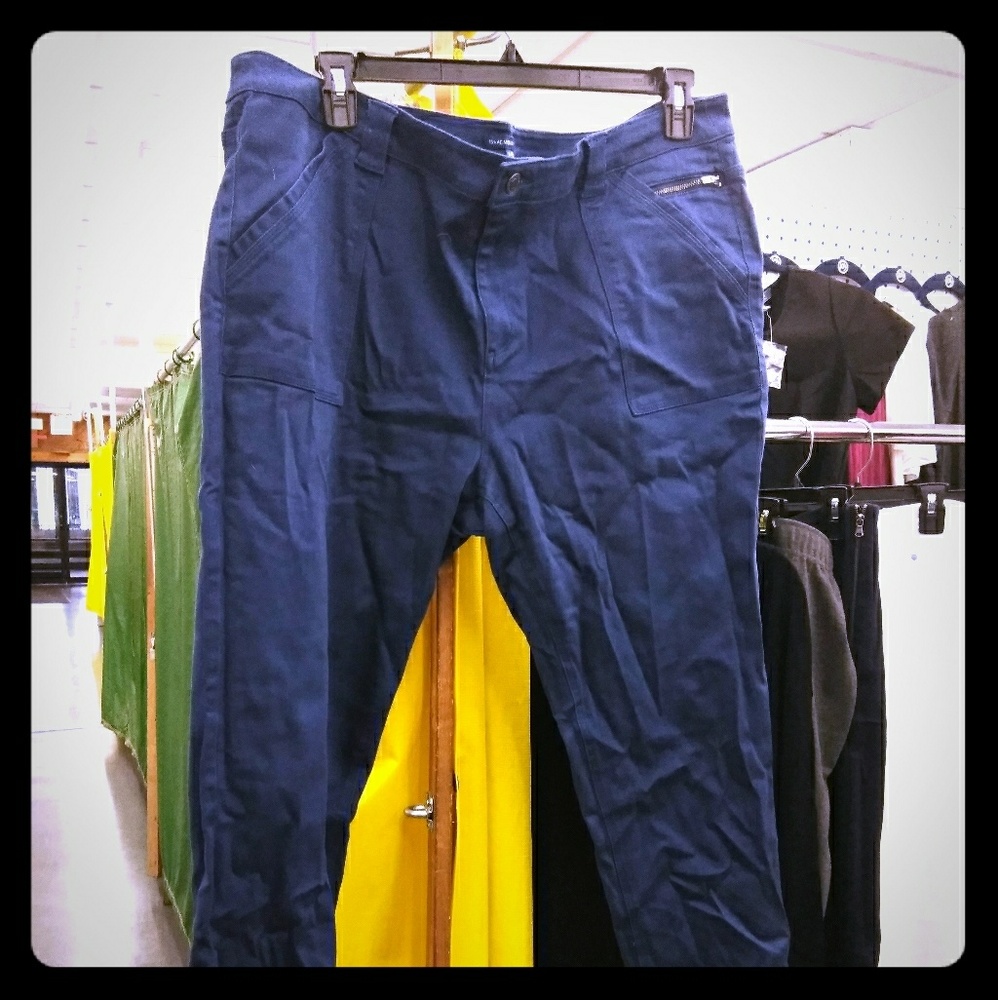Crop jeans pants